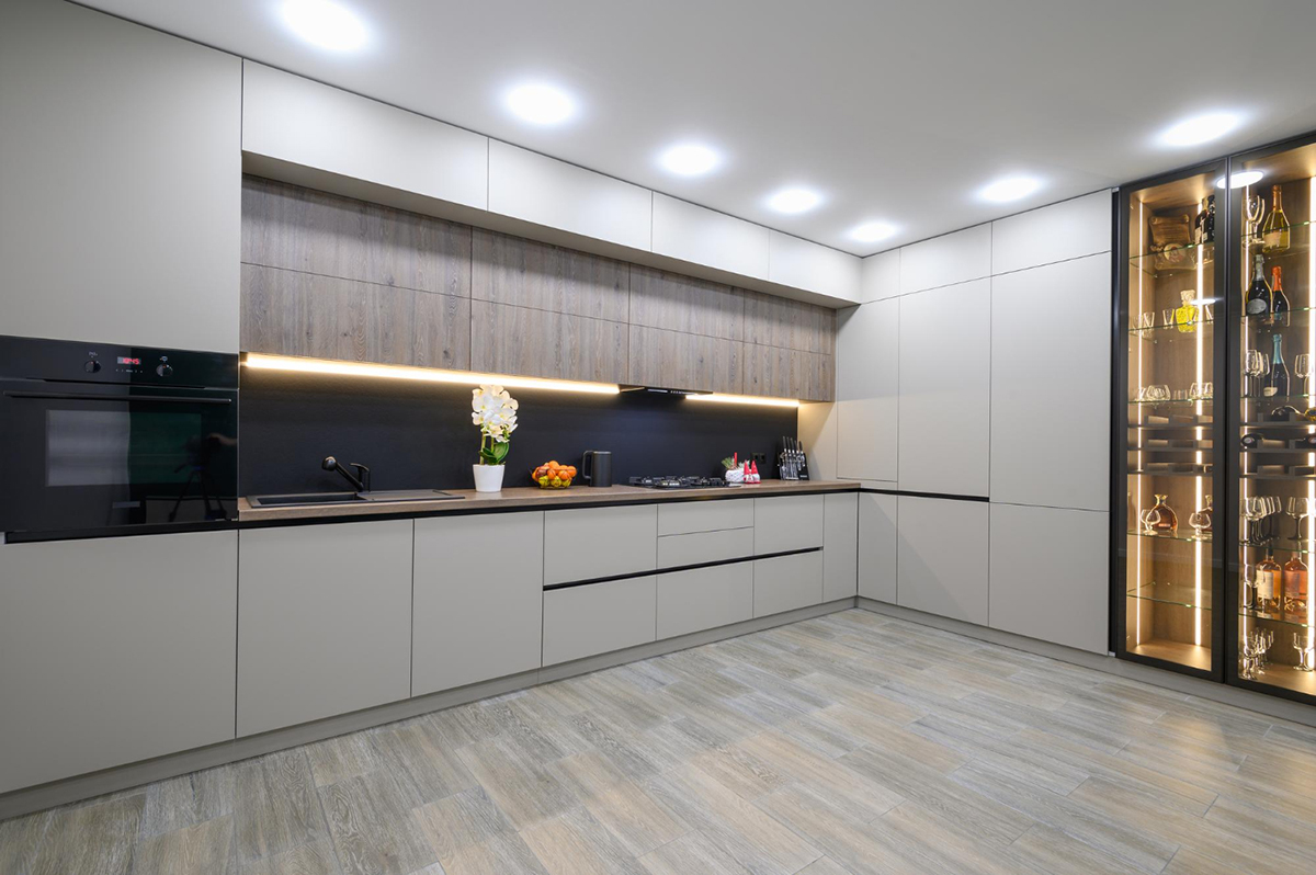 Adding Elegance with Integrated Cabinet LEDs